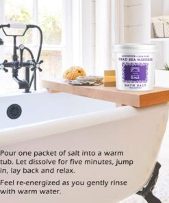 100% Pure Dead Sea Mineral Bath Salt 5Lb Fragrance Free 5 Pound (Pack of 1) 10 619M6h9rdbL
