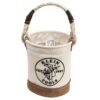 Klein Tools 5104MINI Mini Tool Bucket, Leather-Bottom 40 619NJPwh16L