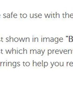 LuxLock TM World's most secure Patented Replacement Earring Back in .925 Silver (Patent # US8365369) 9 619ON0oipCL