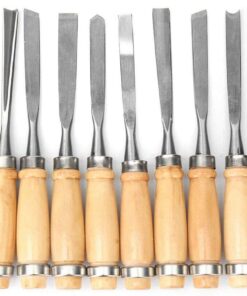 eoocvt 12pcs Wood Carving Chisel Set Woodworking Professional Hand Tool Gouges 12 619QEQFXjgL