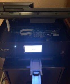 Canon TR8520 All-In-One Printer For Home Office |Wireless | Mobile Printing | Photo and Document Printing, AirPrint(R) and Google Cloud printing, Black 25 619QFAZdCbL