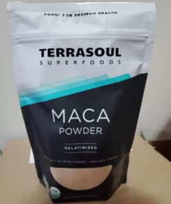Terrasoul Superfoods Organic Gelatinized Maca Powder, 16 Oz, Hormone Balance, Energy Boost, and Superfood Smoothies with Peruvian Maca Root, Gelatinized for Easy Digestion 16 Ounce (Pack of 1) 18 619QymHN7eL