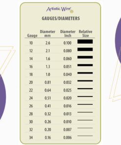 Artistic Wire, 24 Gauge Tarnish Resistant Colored Copper Craft Jewelry Wrapping Wire, Antique Brass Color, 20 yd 24 Gauge / 20 yd 12 619Ras4gNDL