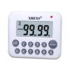 XREXS Digital Kitchen Timer Magnetic Countdown Up Cooking Timer Clock with Magnet Back and Clip, Loud Alarm, Large Display Minutes and Seconds Directly Input-White (2 Battery Included) (DC-12) Old Version 27 619UoNZBZEL