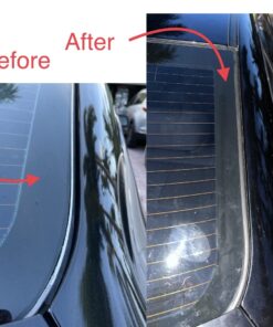 Alternative view of BMW e60 Windshield Moulding Rear Upper GENUINE windscreen seal weatherstrip