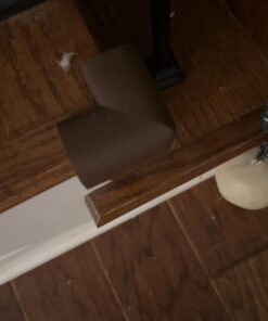 RovingCove Corner Protector for Baby (8 Large Corners) - Hefty-Fit Heavy-Duty Soft Rubber Foam Furniture Corner Bumper Guards, 3M Adhesive Pre-Taped, Coffee Brown 8 Count (Pack of 1) 29 619X4lkC0hL