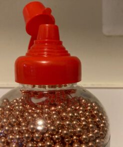 Crosman Copperhead 4.5mm Copper Coated BBs In EZ-Pour Bottle For BB Air Pistols And BB Air Guns 6000 Count 34 619XNEU3CQL