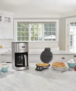 Cuisinart WMR-CAP2 Round Classic Waffle Maker, Brushed Stainless,Silver 40 619XZf oMwL