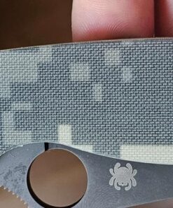 Spyderco Para Military 2 Signature Camo Knife with 3.42" CPM S30V Black Steel Blade and Durable G-10 Handle - PlainEdge - C81GPCMOBK2 38 619Z 6ypjL