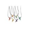 Fun Express - Acrylic Dolphin Necklace W/Jewel Eye - Jewelry - Necklaces - Necklaces - Novelty - 12 Pieces 29 619Z5mxKF2L