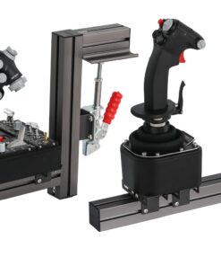 Alternative view of 2Set, J-PEIN Desk Mount for Joystick & Throttle - PC Flight Sim Game Support, Adjustable HOTAS System Stand, Durable Gaming Gear Holder, Easy Setup