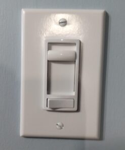 Leviton SureSlide Dimmer Switch for Dimmable LED, Halogen and Incandescent Bulbs, 6674-P0W, White 16 619ZUFJzVQL