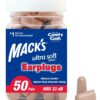 Mack's Ultra Soft Foam Earplugs, 50 Pair - 33dB Highest NRR, Comfortable Ear Plugs for Sleeping, Snoring, Travel, Concerts, Studying, Loud Noise, Work | Made in USA 53 619ZmYATvfL
