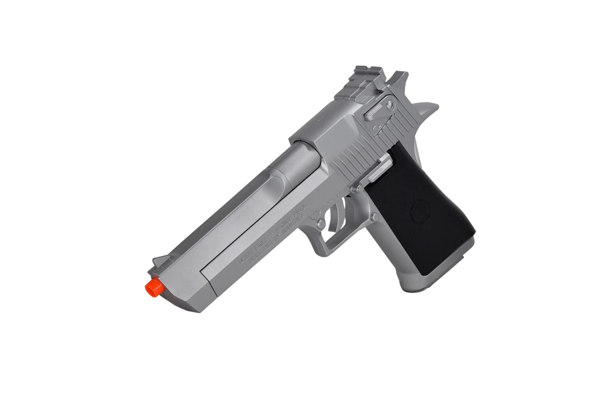 Desert Eagle Spring Powered Airsoft Pistol Silver Swiftsly