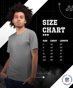 Hybrid Sports NFL - Core Logo - Officially Licensed Adult Short Sleeve Fan Tee for Men and Women X-Large Kansas City Chiefs - Heather Charcoal 8 619alAWW6VL