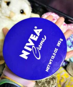 NIVEA Creme Body, Face and Hand Moisturizing Cream, 13.5 Oz Tin 13.5 Ounce (Pack of 1) 43 619alBuTQNL