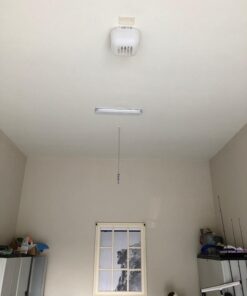 Happybuy 440 lbs Lift Electric Hoist, 110V Electric Winch with Zinc-Plated Steel Wire, 39.4 ft Lifting Garage Lift Hoist with 14ft Remote Control for Garage, Factories, Warehouses,Verandahs 440LBS 28 619bFEs2WrL