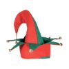 Beistle 20736 Felt Elf Hat with Bells, One Size Fits Most, (Red/Green) 1 Piece 52 619dzRPY9iL