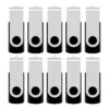 Aiibe 2GB Flash Drive 10 Pack Bulk 2G USB Flash Drive Thumb Drive USB 2.0 Memory Stick Data Storage Jump Drives (2GB, 10 Pack, Black) 44 619eIWOvl2L
