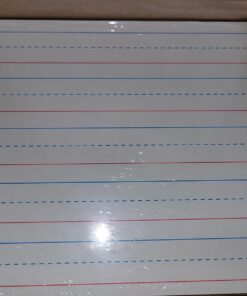 6 Pack Dry Erase Boards, 9"x12" Double Sided Small Whiteboards with Lines for Kids, Students, Education Teacher Classroom, Mini Portable Drawing Learning Lapboards with 7 Colors Pens, 6 Erasers 6 Pack Plain/Lined 34 619ebJIjuXL