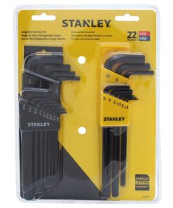Alternative view of STANLEY Hex Key Set, Long Arm, SAE & MM, 22-Piece (85-753)