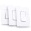 Kasa Smart Light Switch HS200P3, Single Pole, Needs Neutral Wire, 2.4GHz Wi-Fi Light Switch Works with Alexa and Google Home, UL Certified, No Hub Required, 3 Count -Pack of 1 , White 3-Pack 18 619gf9lMjgL