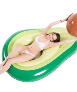 Jasonwell Inflatable Avocado Pool Float Floatie with Ball Water Fun Large Blow Up Summer Beach Swimming Floaty Party Toys Lounge Raft for Kids Adults (XL) Avocado-XL 24 619ghvc8ELL