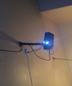 VideoSecu Flat Vaulted Ceiling Projector Mount LCD DLP Bracket with Adjustable Height Rotating Swivel Arm One Piece PJ2B 1C9 46 619glRmgbyL