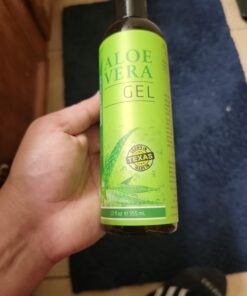 Seven Minerals Aloe Vera Gel - 99% Organic, Big 12 oz - NO XANTHAN, so it Absorbs Rapidly with No Sticky Residue - made from REAL JUICE, NOT POWDER 12 Ounce (Pack of 1) 14 619i6T834EL