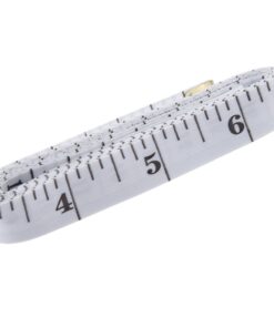 Alternative view of GDMINLO Soft Tape Measure Double Scale Body Sewing Flexible Ruler for Weight Loss Medical Measurement Tailor Craft Vinyl Ruler, Has Centimetre on Reverse Side 60-inch（White）