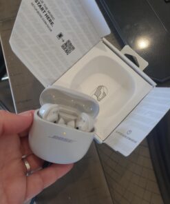 NEW Bose QuietComfort Ultra Wireless Noise Cancelling Earbuds, Bluetooth Noise Cancelling Earbuds with Spatial Audio and World-Class Noise Cancellation, White Smoke 26 619iLObxssL