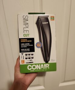 ConairMAN Simple Cut, Hair Clippers for Men, 12-piece Home Hair Cutting Kit 25 619ie4we7VL