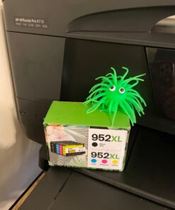 952 XL Ink Cartridge Replacement for HP 952 Ink Cartridges Black Cyan Magenta Yellow (4-Pack),Compatible for OfficeJet Pro 8710 8720 7740 8210 8715 7720 8702 8725 8740 8730 8700 8200 Printer 26 619jo6V2xgL