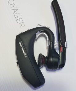 Poly Voyager 5200 Wireless Headset (Plantronics) - Single-Ear Bluetooth Headset w/Noise-Canceling Mic - Ergonomic Design - Voice Controls - Lightweight - Connect to Mobile/Tablet via Bluetooth 42 619kaiAsmwL