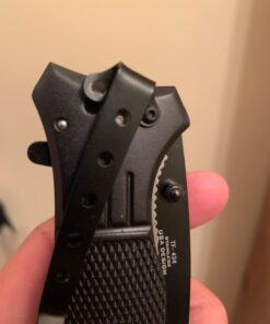 TAC Force Spring Assisted Opening Tactical Rescue Folding Knife Pocket (Black) 43 619oql2BJvL