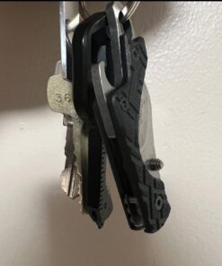 Kershaw Cinder Multi-Function Folding Pocketknife (1025); 1.4 Inch 3Cr13 Stonewashed Blade; Manual Opening; Liner Lock; Bottle Opener; Keychain Carry; Black Glass-Filled Nylon Handle; 0.9 oz 45 619pFnw8DTL