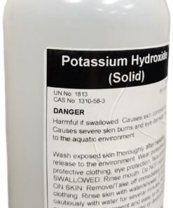 Alternative view of Potassium Hydroxide (Solid) 1kg