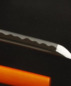 YJ COOL Real Sharp Japanese Samurai Katana Sword 1095 Carbon Steel Full Tang Shiny Blade 14 619teakx3PL