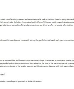 Baby Brezza New and Improved Formula Pro Advanced Formula Dispenser Machine - Automatically Mix a Warm Formula Bottle Instantly - Easily Make Bottle with Automatic Powder Blending Advanced, White 24 619tkpGliZL 1