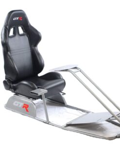 GTR Simulator - GTS Model with Adjustable Racing Seat - Driving Racing Simulator Cockpit with Gear Shifter Mount 10 619tr0gZkML