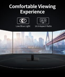 KTC 27 Inch Computer Monitor, 1080P Full HD 100Hz Gaming Monitor with HDR10, Freesync, HDMI & VGA Ports, VESA, Tilt Adjustable, Eye Care, Frameless Office PC Monitor, H27V13 27-inch FHD 100Hz VA 10 619uPeH8IwL