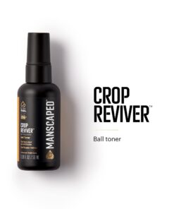 MANSCAPED® Crop Essentials, Male Care Hygiene Bundle, Includes Refined™ Body Wash, Preserver™ Moisturizing Ball Deodorant, Reviver™ Toner and Disposable Shaving Magic Mat™ 16 619v9wKH5L