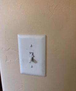 Lutron Toggler LED+ Dimmer Switch | 150-Watt LED, Single-Pole/3-Way | TGCL-153PH-WH | White 1 Pack 43 619wRH7JNQL