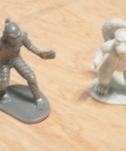 Monster Mini Action Figure Playset- 100 Horror Toy Miniatures w 13 Unique Sculpts - Dracula, Frankenstein, Giant Spiders and More- XL 1/32nd Scale Halloween Character Accessories 29 619wd6SLi9L