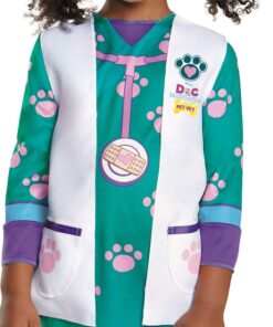 Disguise Doc McStuffins Pet Vet Classic Toddler/Child Costume- Medium (3T-4T) One Color 5 619xnyJVblL