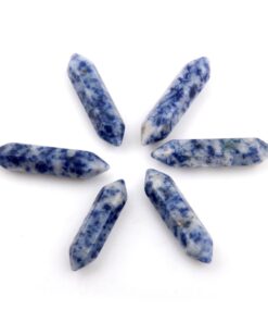 Hexagonal 30pcs Bullet Shape Healing Pointed Chakra Beads Crystal DIY Stone Beads Randow Color for Pendant Necklace Jewelry Making 21 619ytmz0JsL