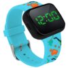 Potty Training Toilet Timer Watch for Boys & Girls, Fun Flashing Lights, Music Tones, Water Resistant for Seat, Rechargeable, Smart Sensor, Alarm, Baby & Toddler Potty Train Toilet Timer Blue Dino 13 619z3WDKTTL