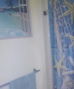 Large Removable Beach Sea 3D Window Decal Wall Sticker Home Decor Exotic Beach View Art Wallpaper Mural 24 619ziSq3nL