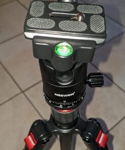 Neewer Carbon Fiber 66 inches/168 centimeters Camera Tripod Monopod with 360 Degree Ball Head,1/4 inch Quick Shoe Plate,Bag for DSLR Camera,Video Camcorder,Load up to 26.5 pounds/12 kilograms 137 619zpp1cVAL