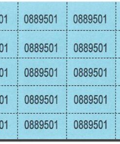 Auction Tickets - 500 Sheets - Blue 500 Sheets (1 Pack)